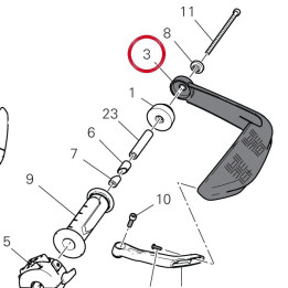 Protege-Main gauche — réf. 4601R291AA | Ducati Store