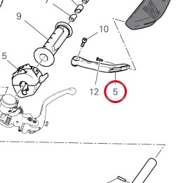 Bras protection main — réf. 4601R351AA | Ducati Store