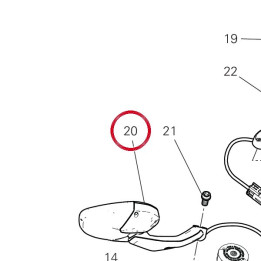 Miroir droit (bsd) 52310672D — réf. 52310672D | Ducati Store
