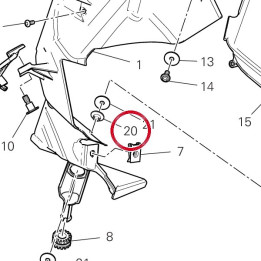 Entretoise 71614291AB — réf. 71614291AB | Ducati Store