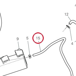 Tuyau 935Z0221A — réf. 935Z0221A | Ducati Store