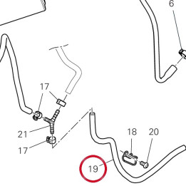 Tuyau 93511011A — réf. 93511011A | Ducati Store