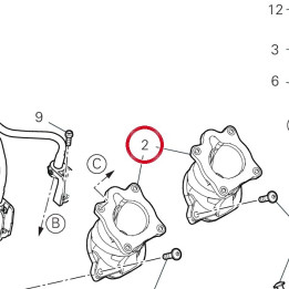 Raccord D'Admission — réf. 14010941A | Ducati Store