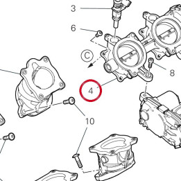 Corps papillon 28211371A — réf. 28211371A | Ducati Store