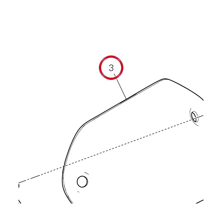 Pare-Brise 48711461A — réf. 48711461A | Ducati Store