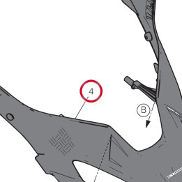 Convoyeur D'Air carbone — réf. 4801F031AB | Ducati Store