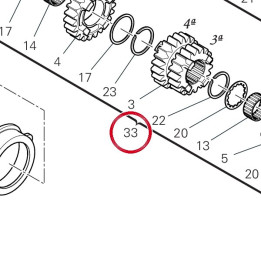 Arbre principal de boîte — réf. 15022362B | Ducati Store