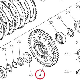 Couronne 17011611B — réf. 17011611B | Ducati Store