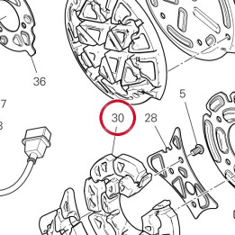 Panneau insonorisant — réf. 48612272A | Ducati Store
