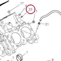 Vis sans tête filetée — réf. 77810101A | Ducati Store