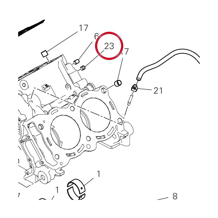 Vis sans tête filetée — réf. 77810101A | Ducati Store