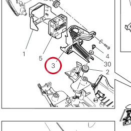 Support 8291P991A — réf. 8291P991A | Ducati Store