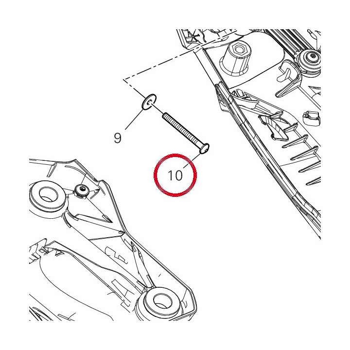 Vis taraud 77440611A — réf. 77440611A | Ducati Store