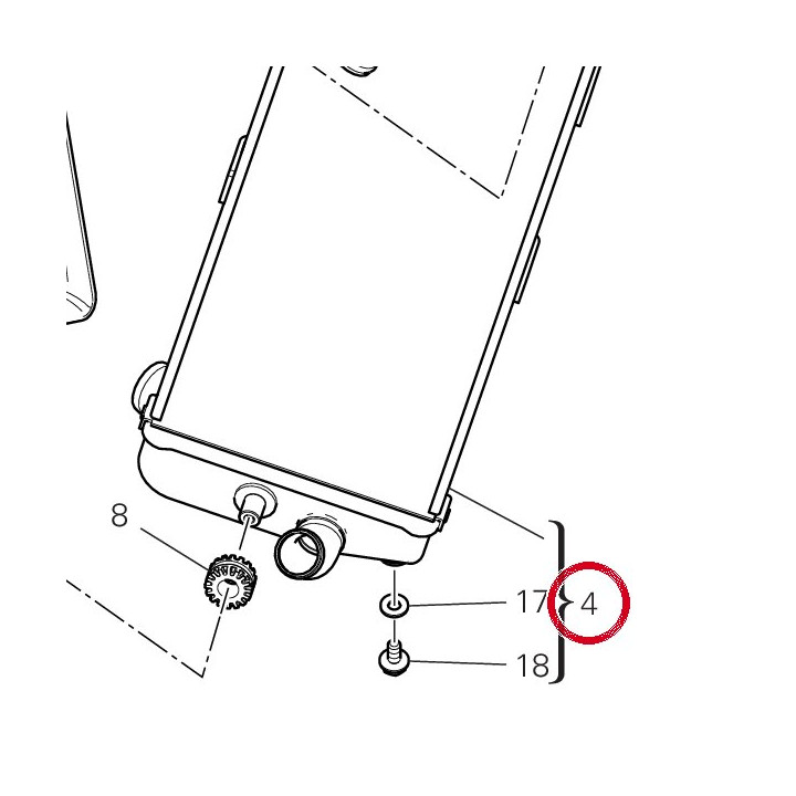 Radiateur D'Eau gauche — réf. 54811611E | Ducati Store