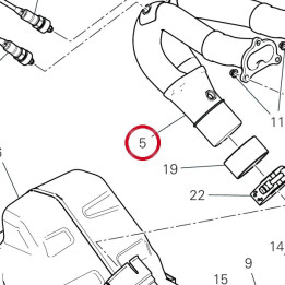 Collecteur D'Echappement — réf. 57115011C | Ducati Store
