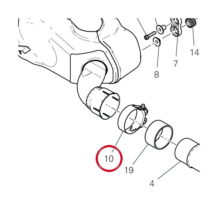 Collier 74113401A — réf. 74113401A | Ducati Store
