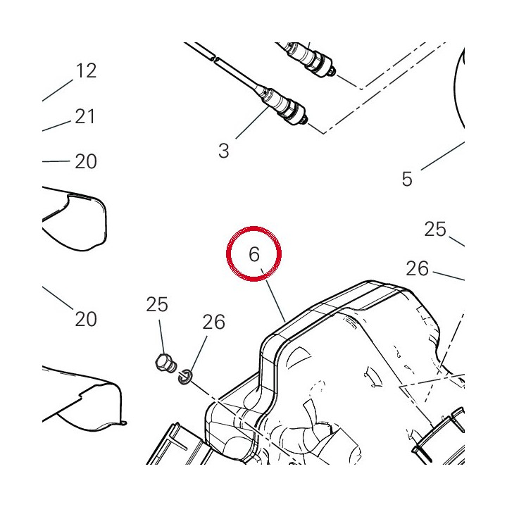 Presilencieux 57316001A — réf. 57316001A | Ducati Store