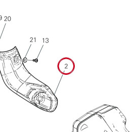 Pare-Chaleur inférieur — réf. 4601P161AA | Ducati Store