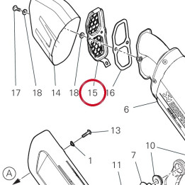Culot silencieux 57315291A — réf. 57315291A | Ducati Store