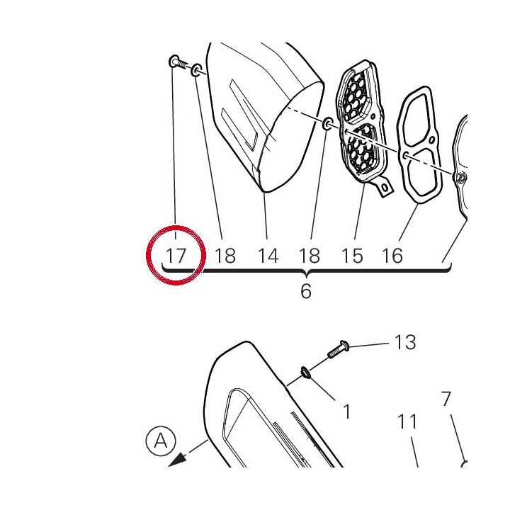 Vis 96413681AA — réf. 96413681AA | Ducati Store