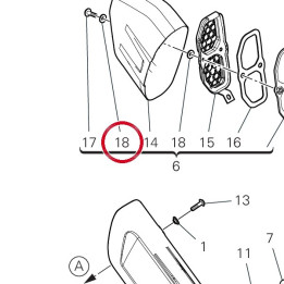 Rosette 97610991A — réf. 97610991A | Ducati Store