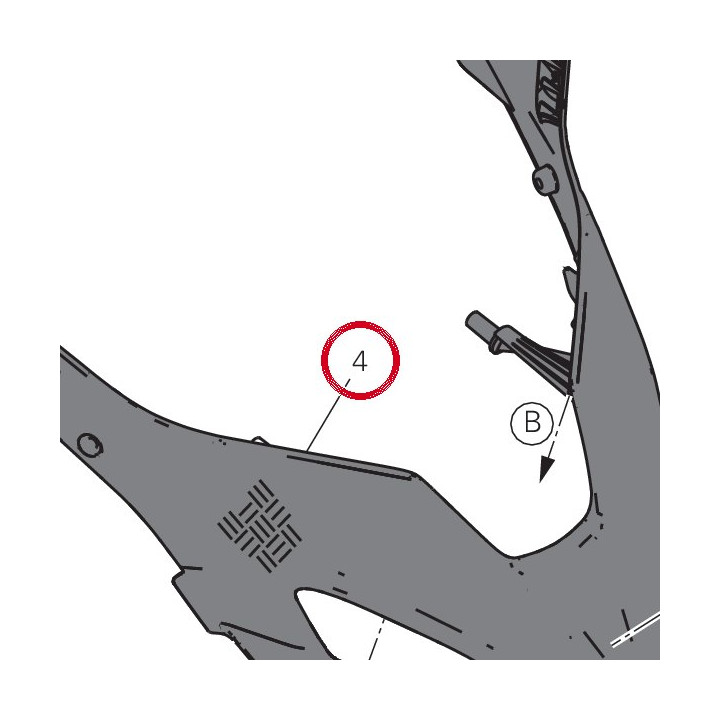 Convoyeur D'Air 4801C382AB — réf. 4801C382AB | Ducati Store