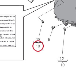 Cache réservoir 480PA921AV — réf. 480PA921AV | Ducati Store