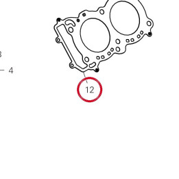 Joint coulasse devant — réf. 78611423D | Ducati Store