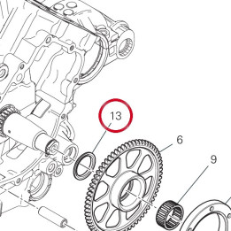 Entretoise 71316102A — réf. 71316101C | Ducati Store