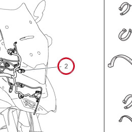 C╢blage principal 5101P261B — réf. 5101P261C | Ducati Store