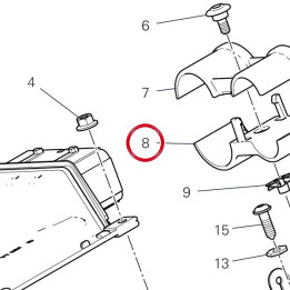 Etau inférieur 80812482A — réf. 80812482A | Ducati Store