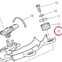 Support capteur 81417691A — réf. 81417691A | Ducati Store