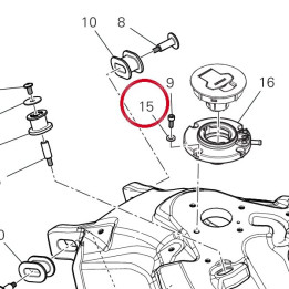 Rondelle 85250071A — réf. 85250071A | Ducati Store