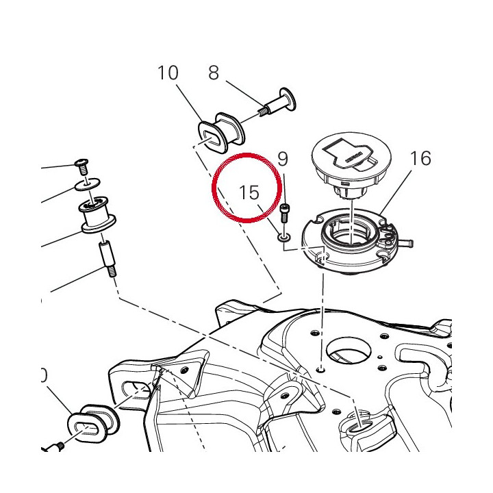 Rondelle 85250071A — réf. 85250071A | Ducati Store