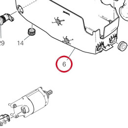 Support batterie 8291I093A — réf. 8291I093A | Ducati Store