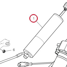 Amortisseur arrière — réf. 36522884A | Ducati Store