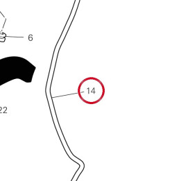Pipe - fuel tank vent — réf. 93512291A | Ducati Store