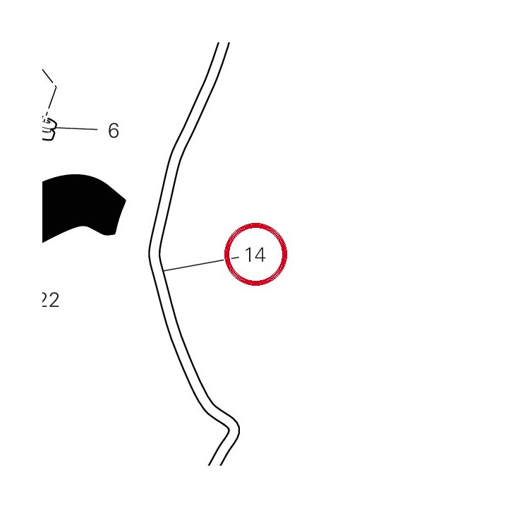 Pipe - fuel tank vent — réf. 93512291A | Ducati Store