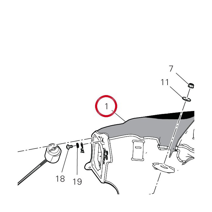 Réservoir carburant vert — réf. 58613111BL | Ducati Store