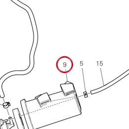 Bride fixation carbon — réf. 8291P751A | Ducati Store