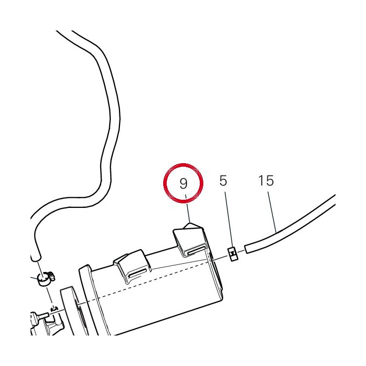 Bride fixation carbon — réf. 8291P751A | Ducati Store