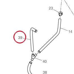 Tuyau 935Z0311A — réf. 935Z0311A | Ducati Store