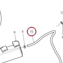 Tuyau 93510901A — réf. 93510901A | Ducati Store