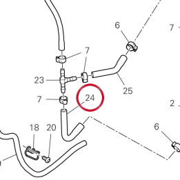 Tuyau 93510921A — réf. 93510921A | Ducati Store
