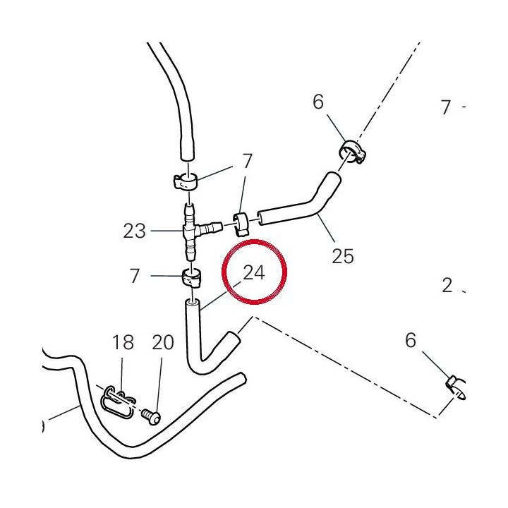 Tuyau 93510921A — réf. 93510921A | Ducati Store