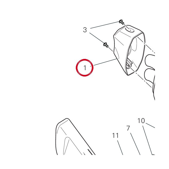 Culot silencieux 4601I451C — réf. 4601I451C | Ducati Store