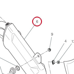 Silencieux 57314977B — réf. 57314977B | Ducati Store