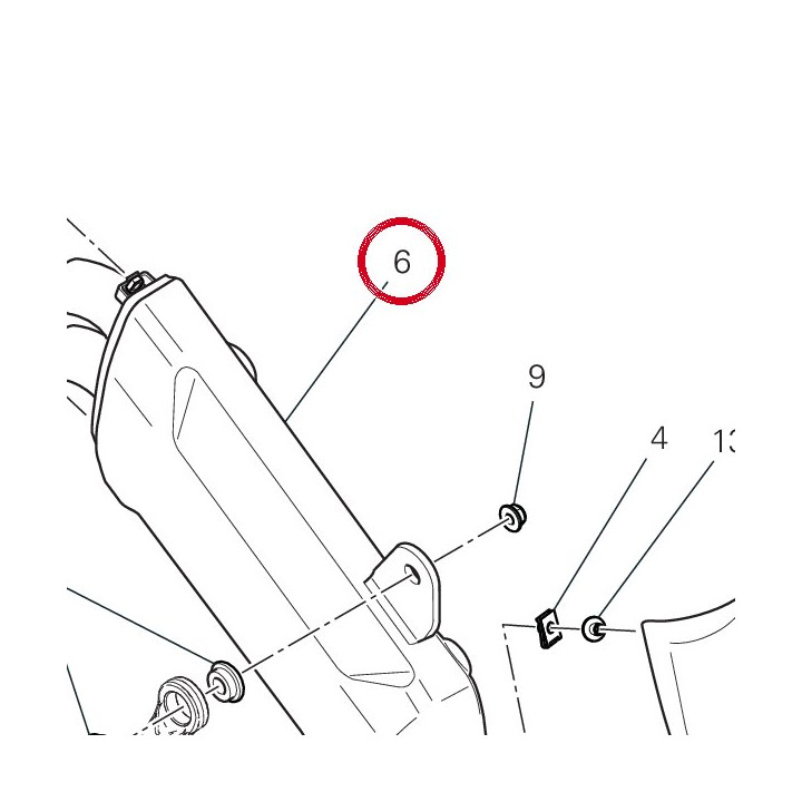 Silencieux 57314977B — réf. 57314977B | Ducati Store