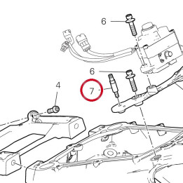 Vis special 7791D001BA — réf. 7791D001BA | Ducati Store