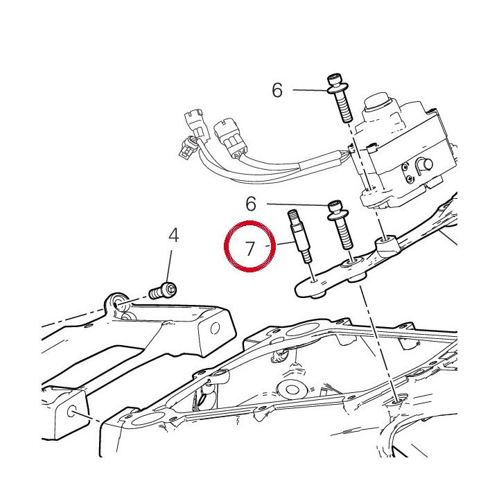 Vis special 7791D001BA — réf. 7791D001BA | Ducati Store
